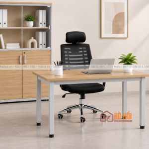 Bàn nhân viên chân sắt 1m2 BVP03