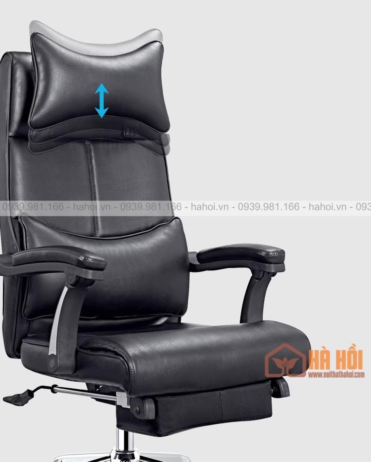 Ghế giám đốc da ngả lưng có gác chân XD12 - Ảnh 4