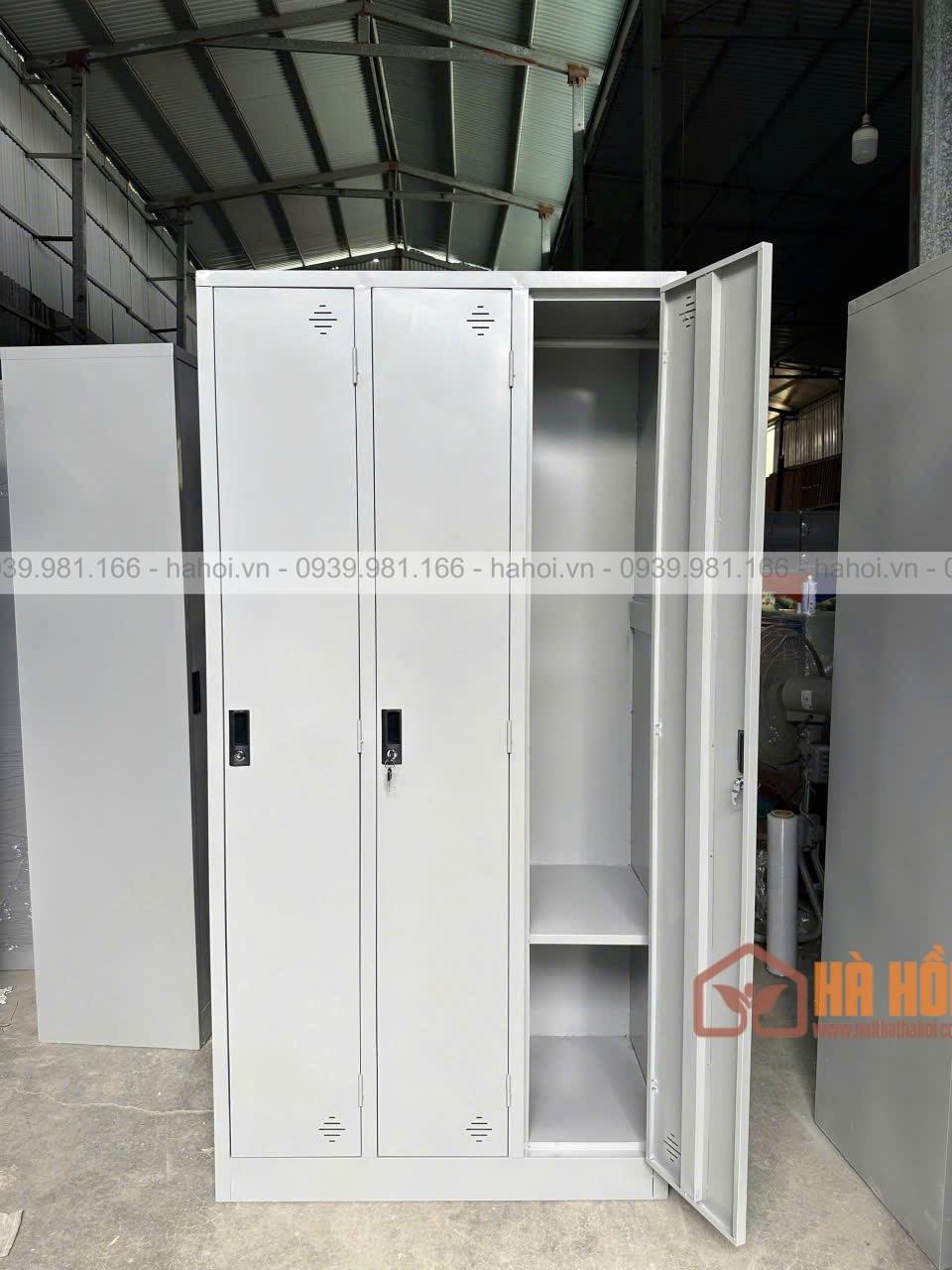 Tủ sắt đựng quần áo QAS03 - Ảnh 2