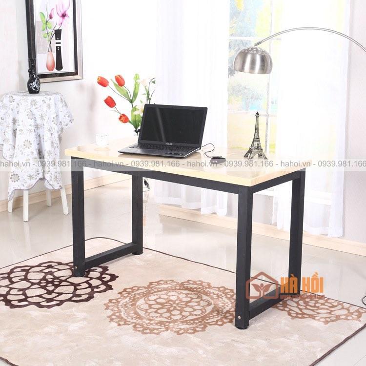 Bàn làm việc chân sắt chữ U 1m2 BVP07 - Ảnh 3