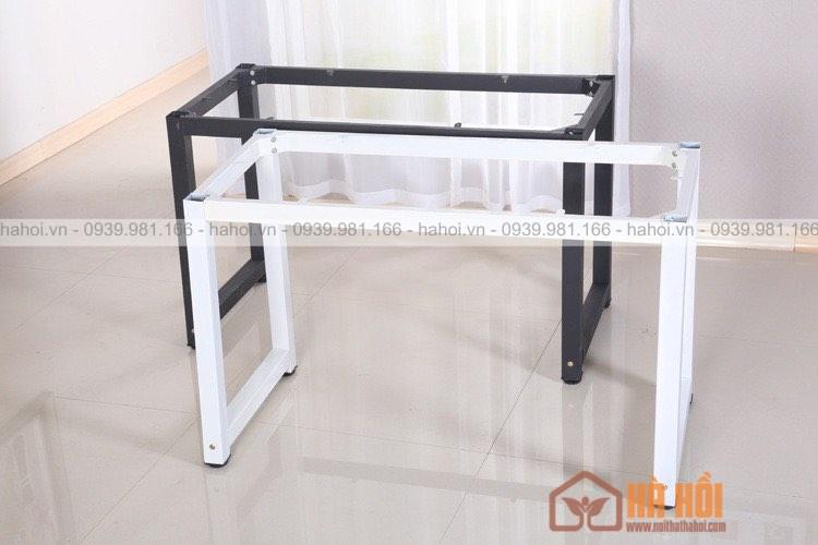 Bàn làm việc chân sắt chữ U 1m2 BVP07 - Ảnh 4