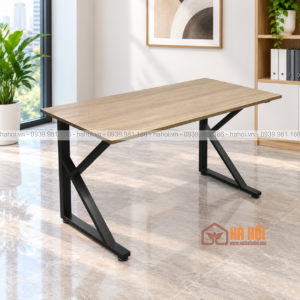 Bàn chân sắt chữ K 1m2 BK1D