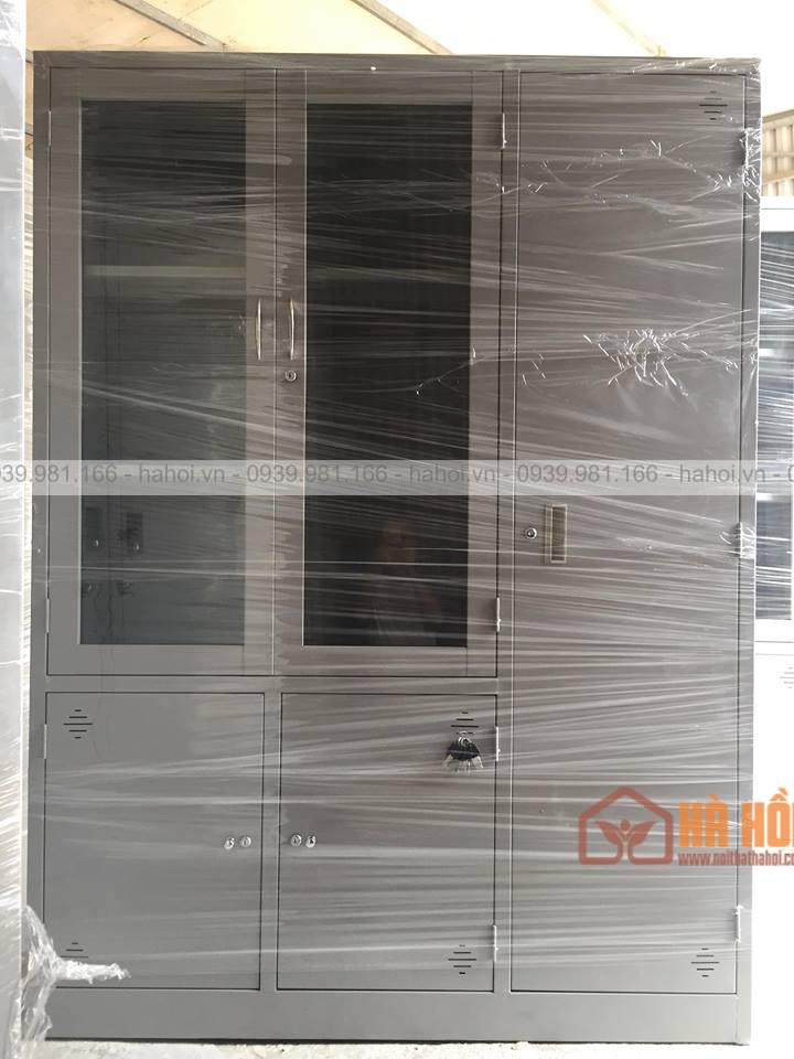 Tủ sắt tài liệu 3 buồng K5 - Ảnh 2
