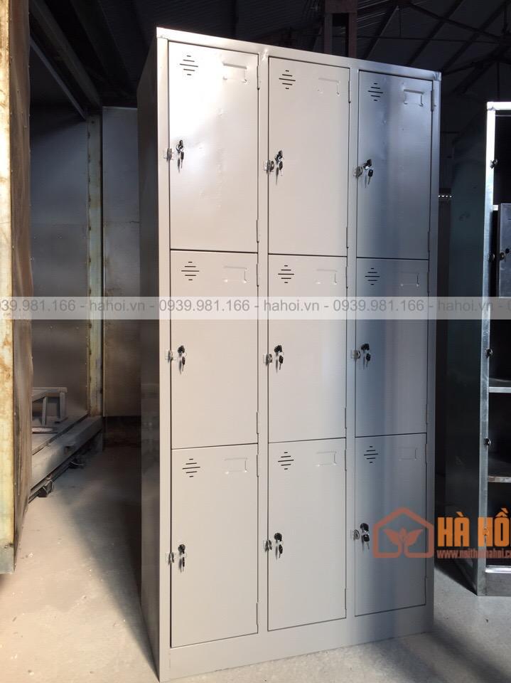Tủ sắt locker 9 cánh LK09 - Ảnh 3