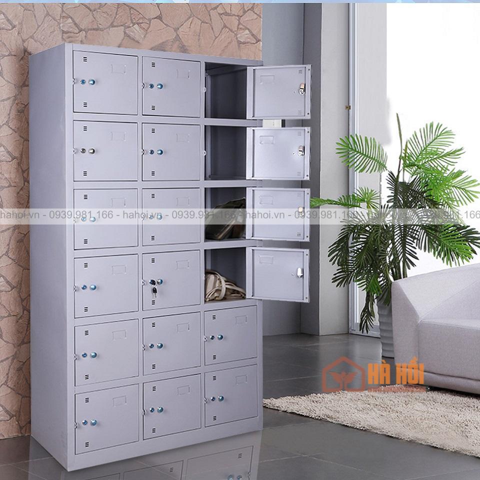 Tủ sắt locker 18 ngăn LK18