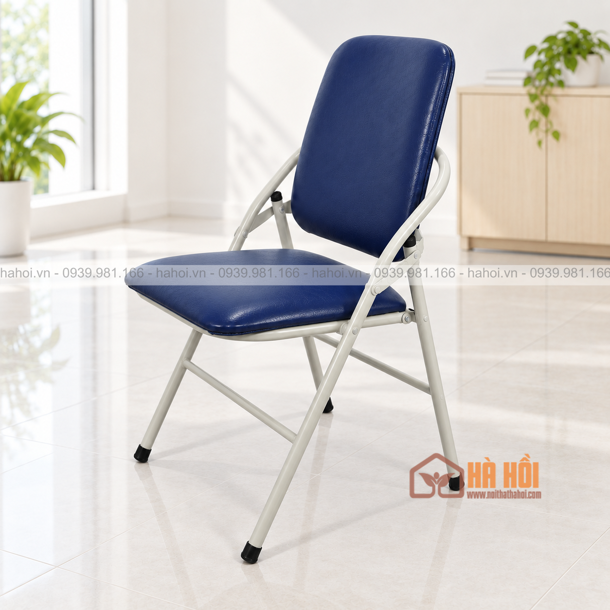 Ghế gấp lưng dài chân sơn GCS04
