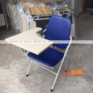 Ghế Liền Bàn Chân Sơn màu xanh lam GLB01X