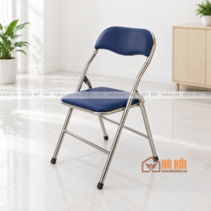 Ghế gấp chân inox GCN01