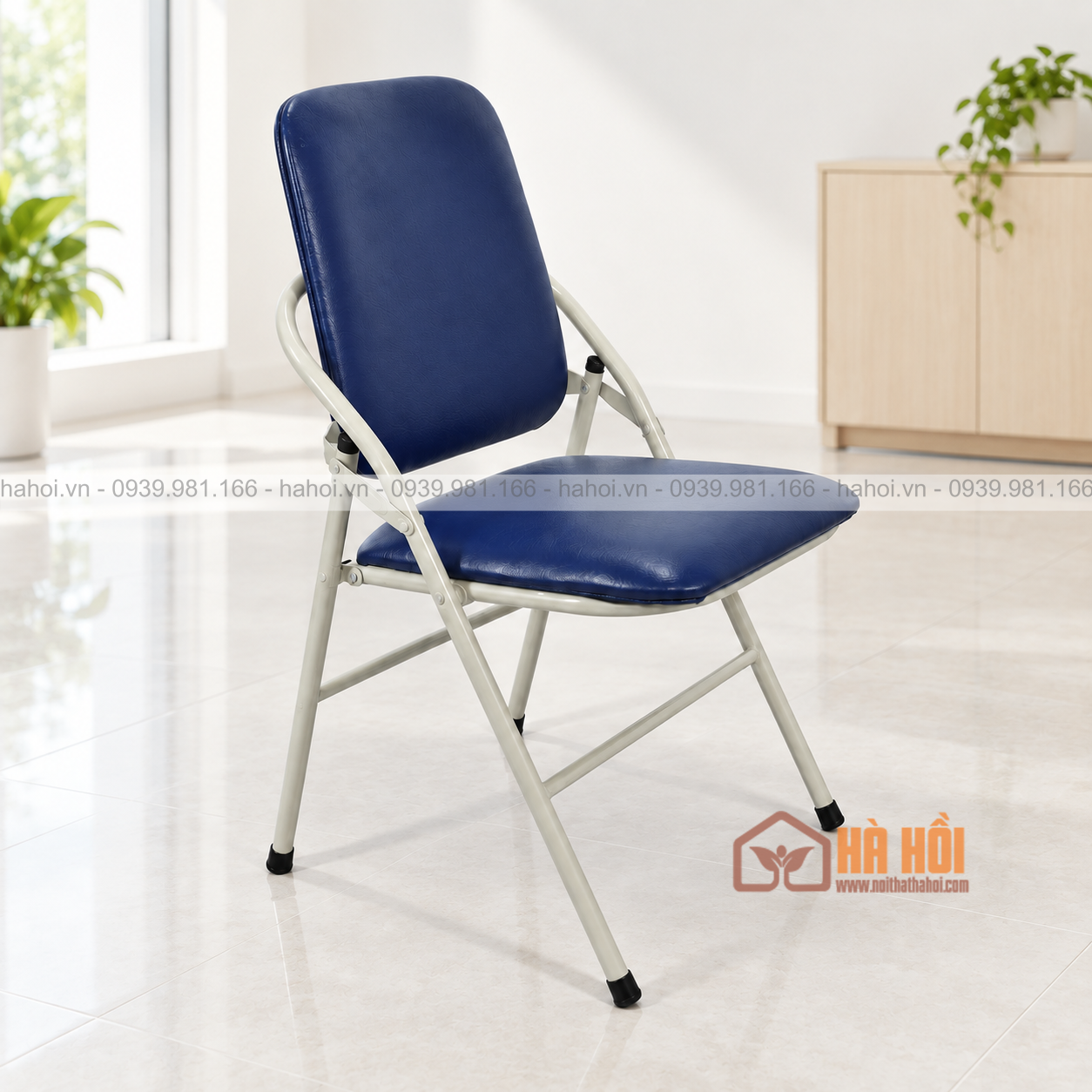 Ghế gấp lưng dài chân sơn GCS04 - Ảnh 3