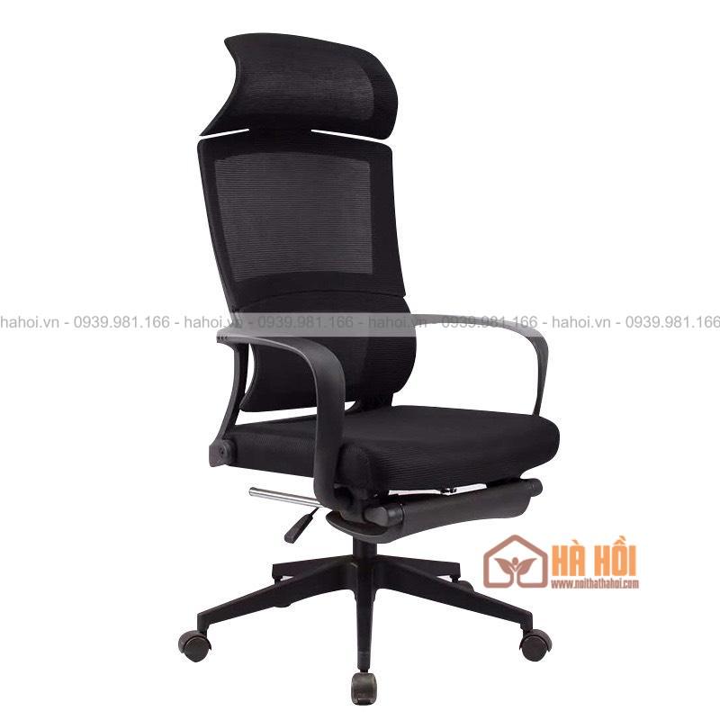 Ghế xoay lưới ngả lưng có gác chân XL10 - Ảnh 2