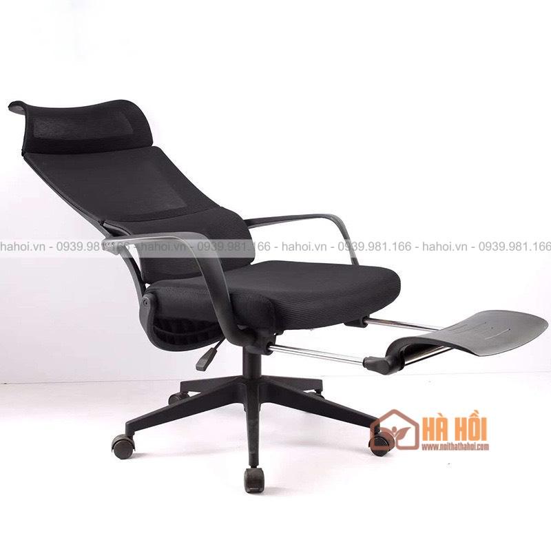 Ghế xoay lưới ngả lưng có gác chân XL10 - Ảnh 3
