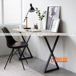 Bàn chân sắt chữ X 1m2 BX2D