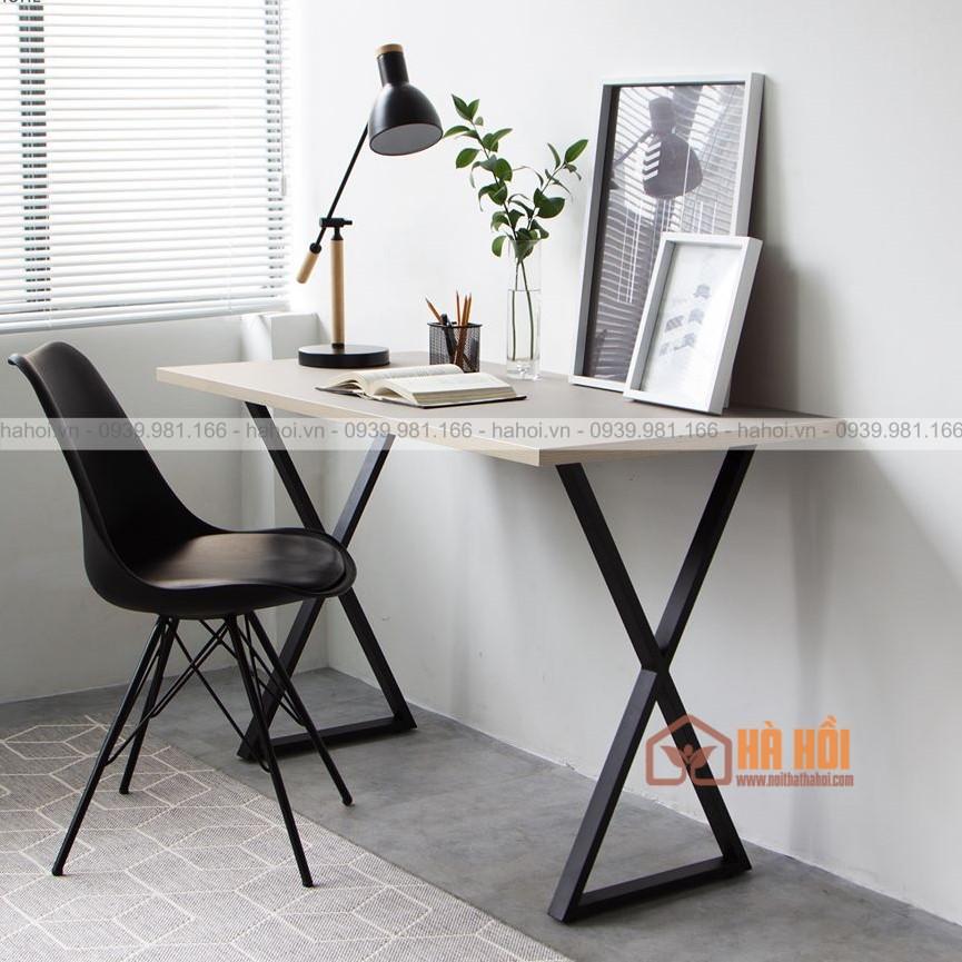 Bàn chân sắt chữ X 1m2 BX2D