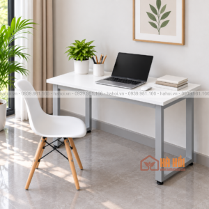 Bàn làm việc chân sắt chữ U 1m2 BVP07