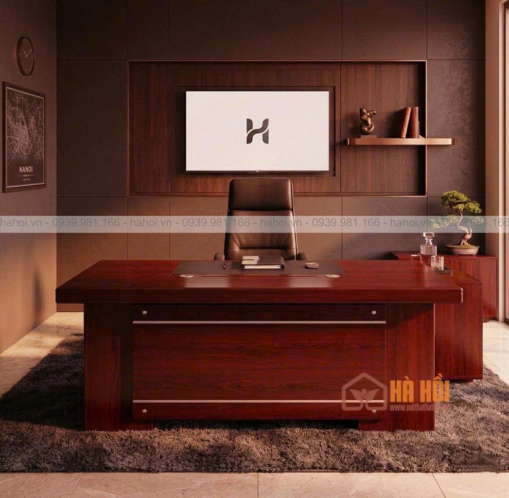 Bàn giám đốc có hộc 1m4 BLĐ9A