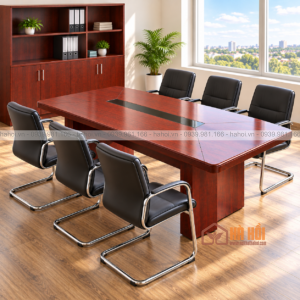 Bàn họp nâu 2m BHN2