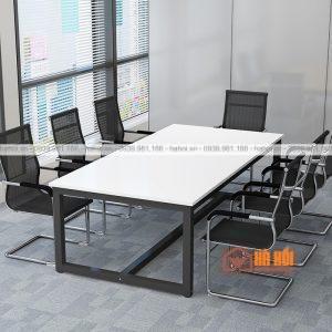 Bàn họp chân sắt 2m BHS3