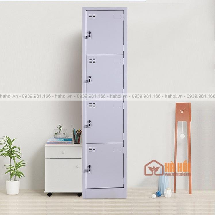 Tủ sắt locker 4 cánh 1 cột LK4.1