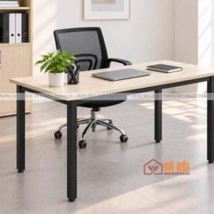 Bàn nhân viên chân sắt 1m2 BVP03