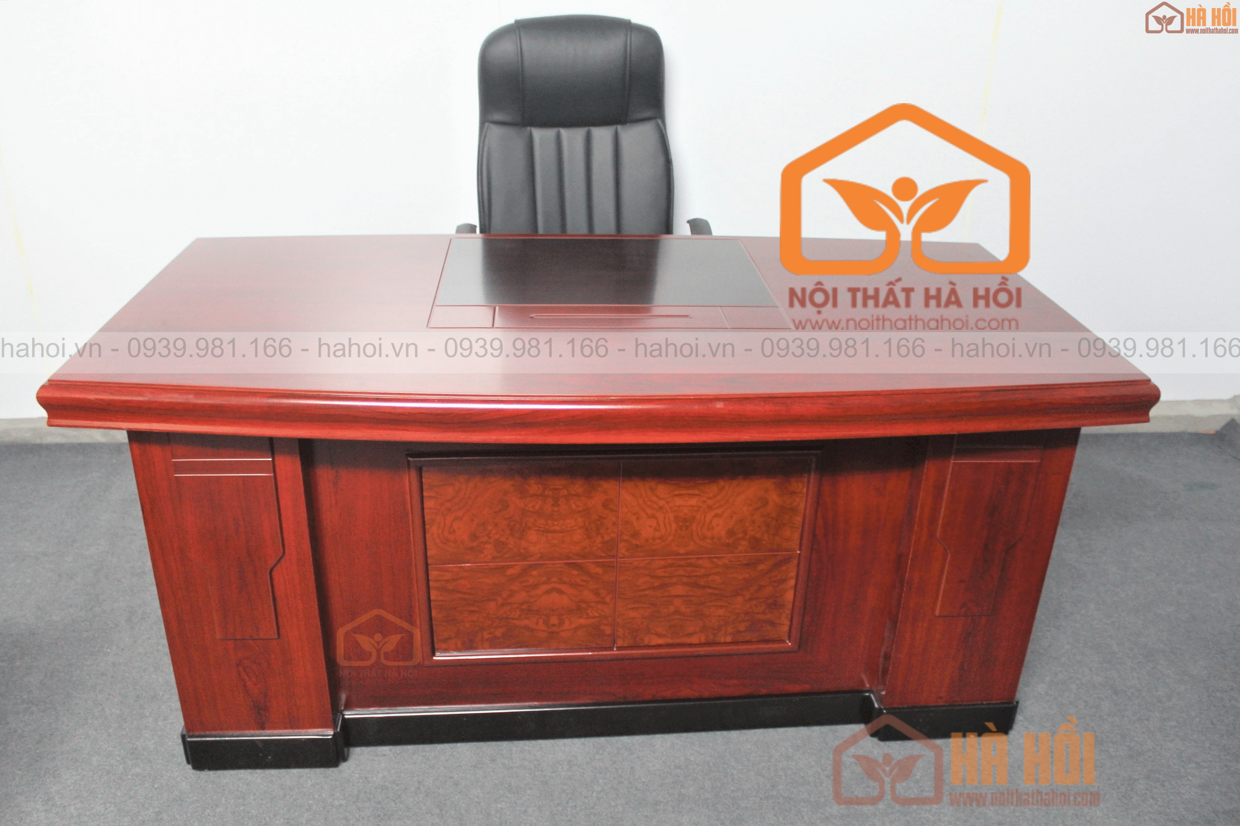 Bàn giám đốc không hộc 1m6 BLĐ4 - Ảnh 2