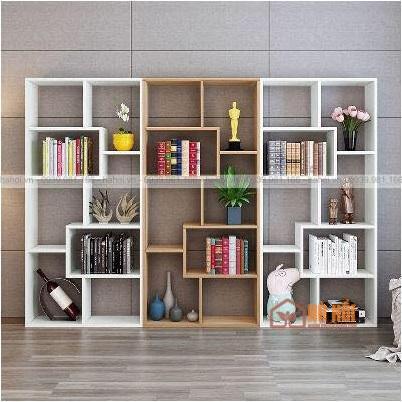 Tủ kệ trang trí văn phòng KTT01