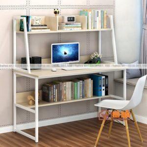 Bàn làm việc liền giá sách BLG08