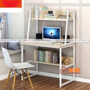 Bàn làm việc liền giá sách BLG08.1