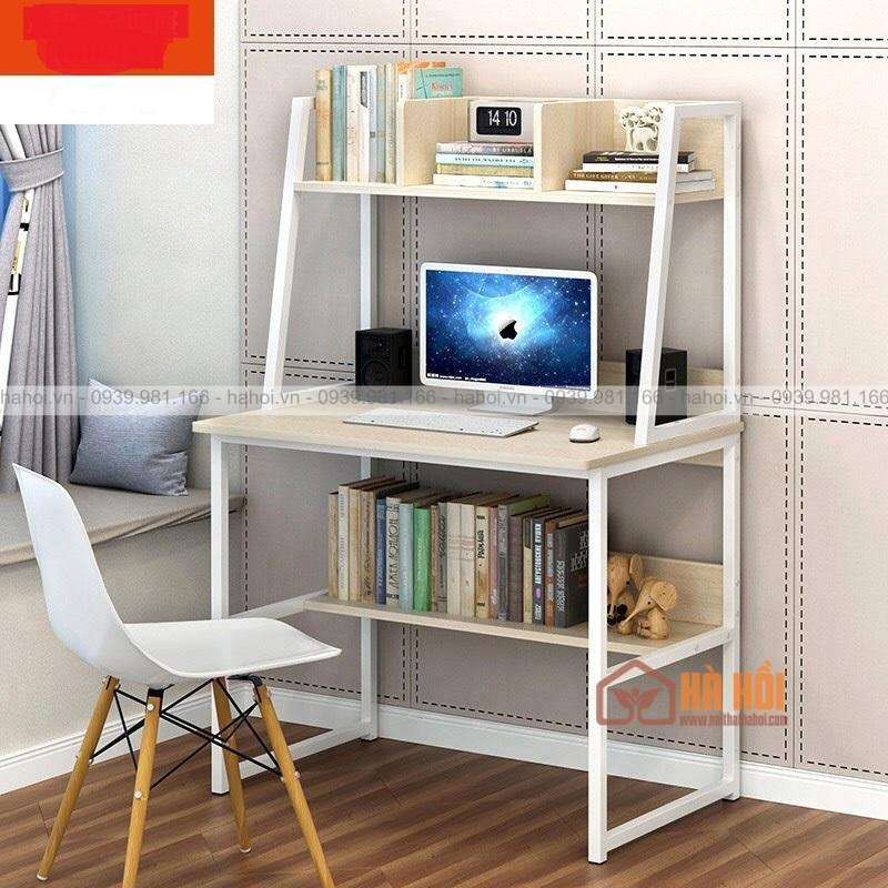 Bàn làm việc liền giá sách BLG08.1