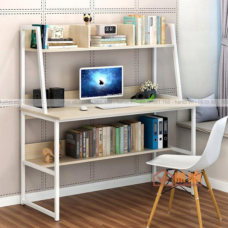 Bàn làm việc liền giá sách BLG08