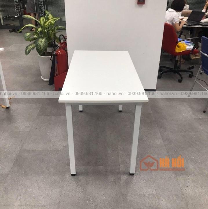 Bàn nhân viên chân sắt trắng BVP03.1T - Ảnh 3