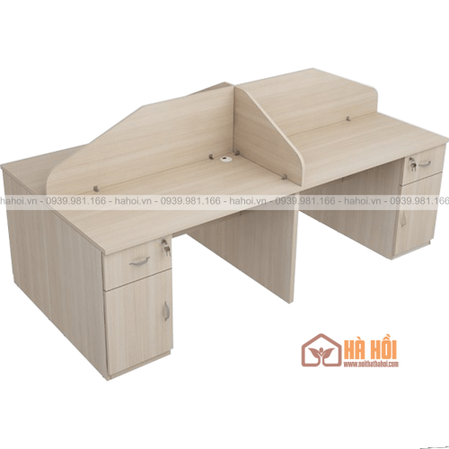 Cụm bàn làm việc 4 chỗ ngồi CB4