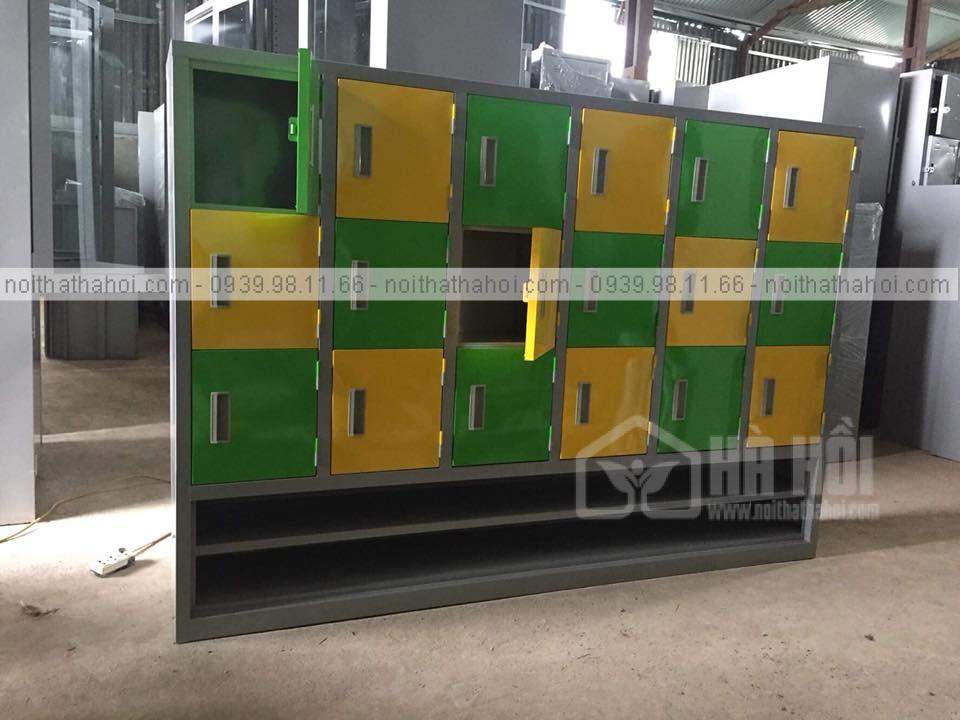 Tủ sắt đựng đồ 18 ô 2 khay TT18.2