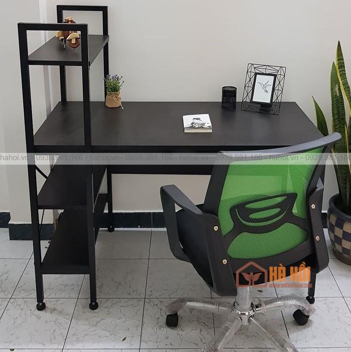 Bàn làm việc liền giá sách BLG04Đ