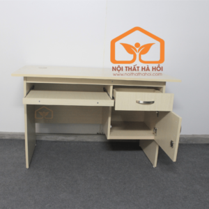 Bàn nhân viên hộc treo có phím 1m2 BVP11