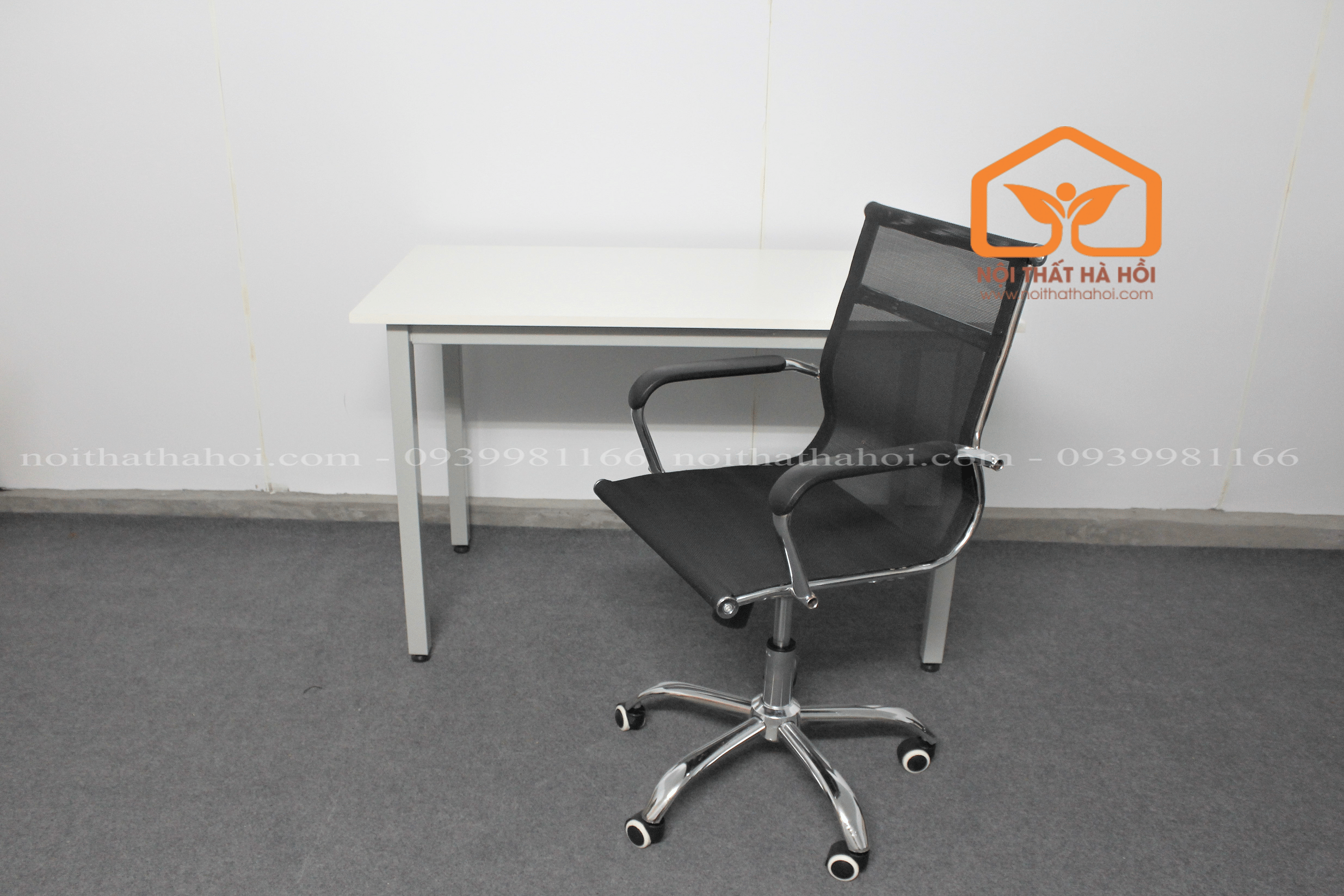 Bàn nhân viên chân sắt ghi BVP03.2