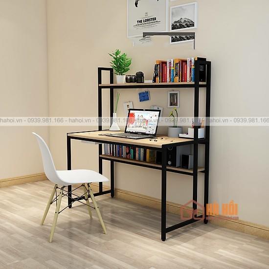Bàn làm việc liền giá sách BLG03