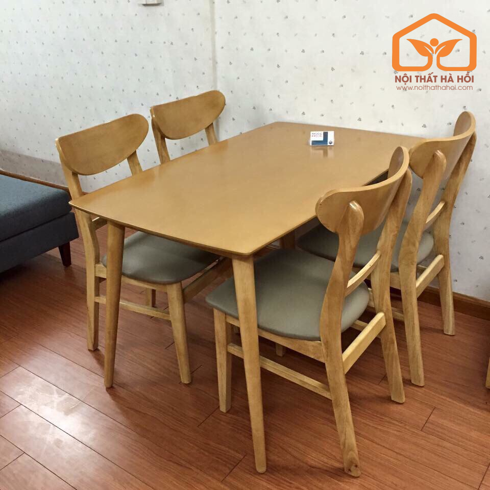 Bộ bàn ăn Mango vàng MG04V