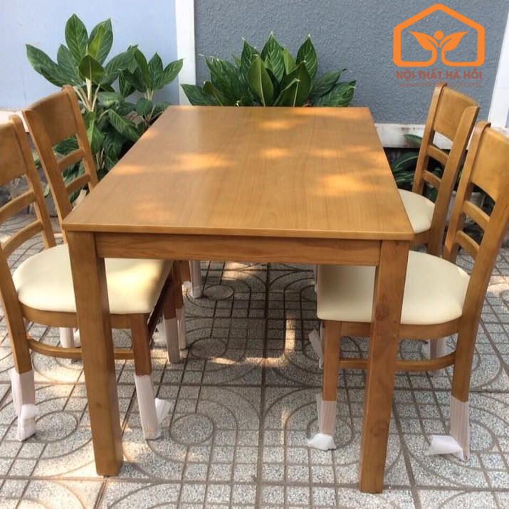Bộ bàn ăn cabin nâu CB04N