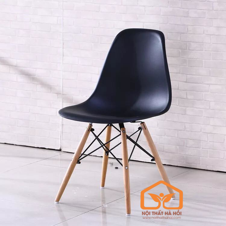 Ghế chân gỗ đen CF1Đ