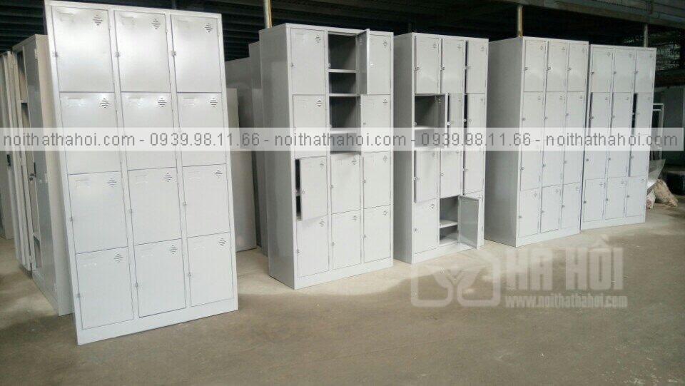Tủ sắt để đồ 9 ngăn thêm khay LKĐ9