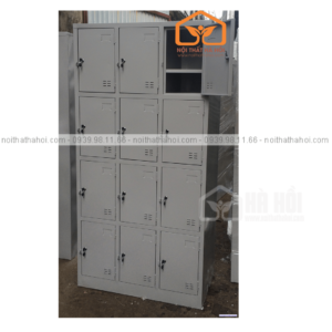 Tủ sắt để đồ 12 ngăn thêm khay LKĐ12
