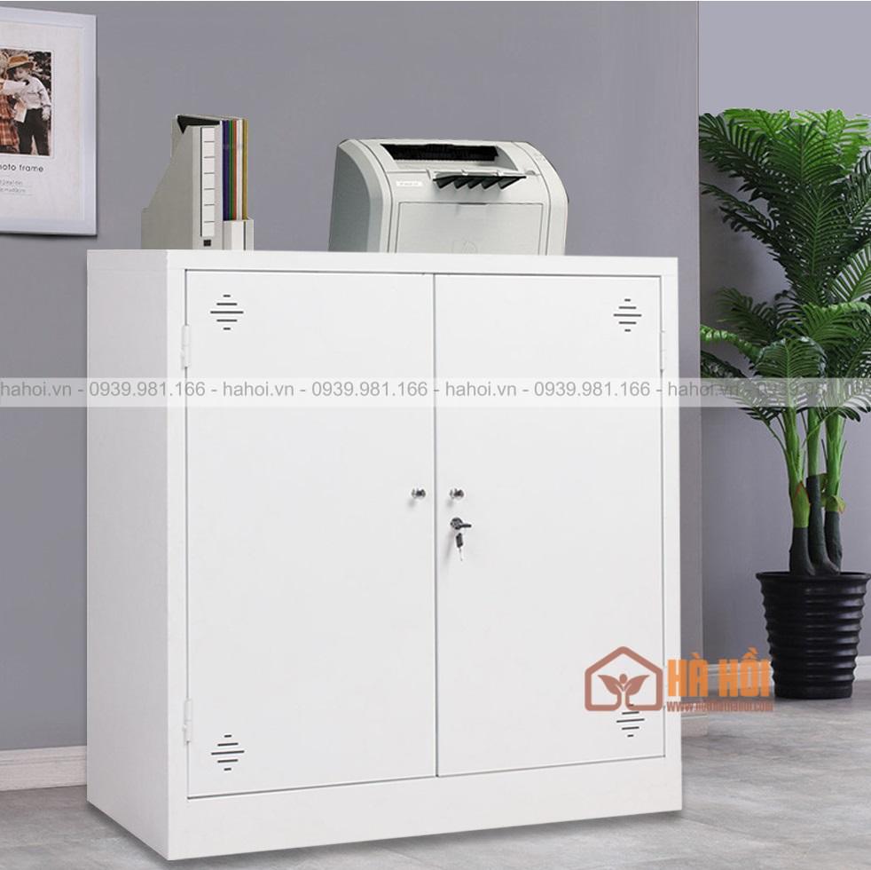 Tủ sắt thấp 2 cánh TS02-T