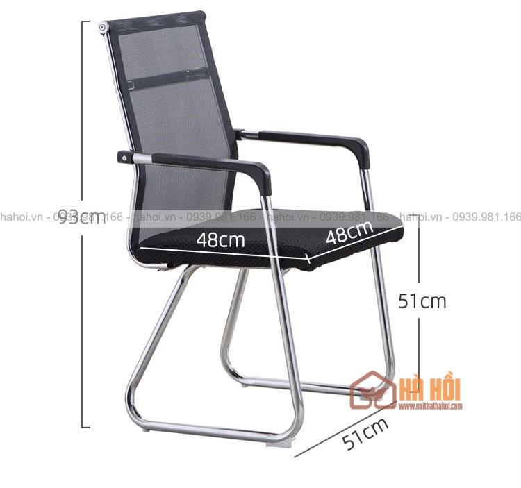 Ghế quỳ lưới đệm lưng thấp QL8T - Ảnh 4