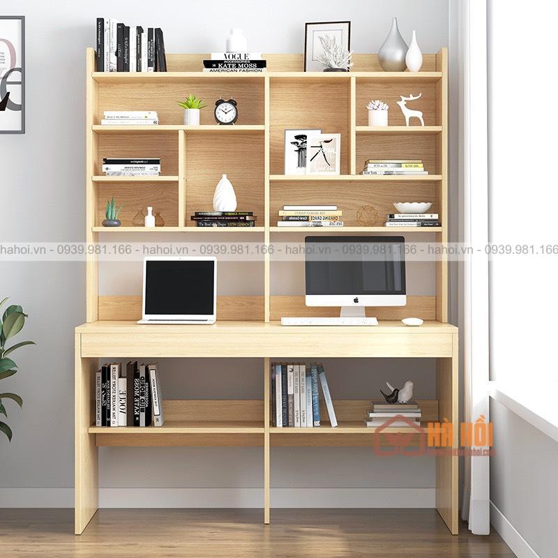 Bàn làm việc liền giá sách BLG10