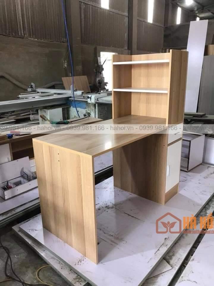 Bàn làm việc liền giá sách BLG09N - Ảnh 2