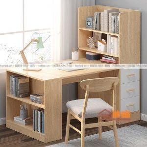 Bàn làm việc liền giá sách BLG11
