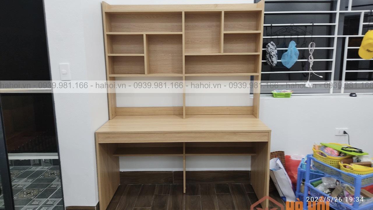 Bàn làm việc liền giá sách BLG10 - Ảnh 2
