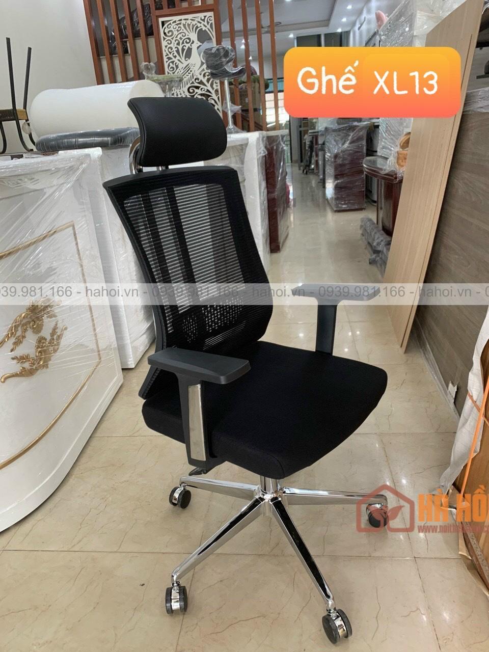 Ghế xoay lưới ngả lưng cao cấp XL13 - Ảnh 2
