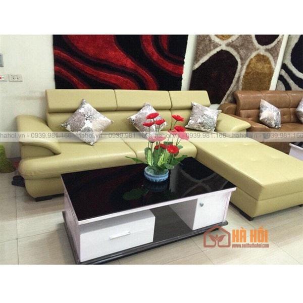 Sofa góc da chữ L SFD-03