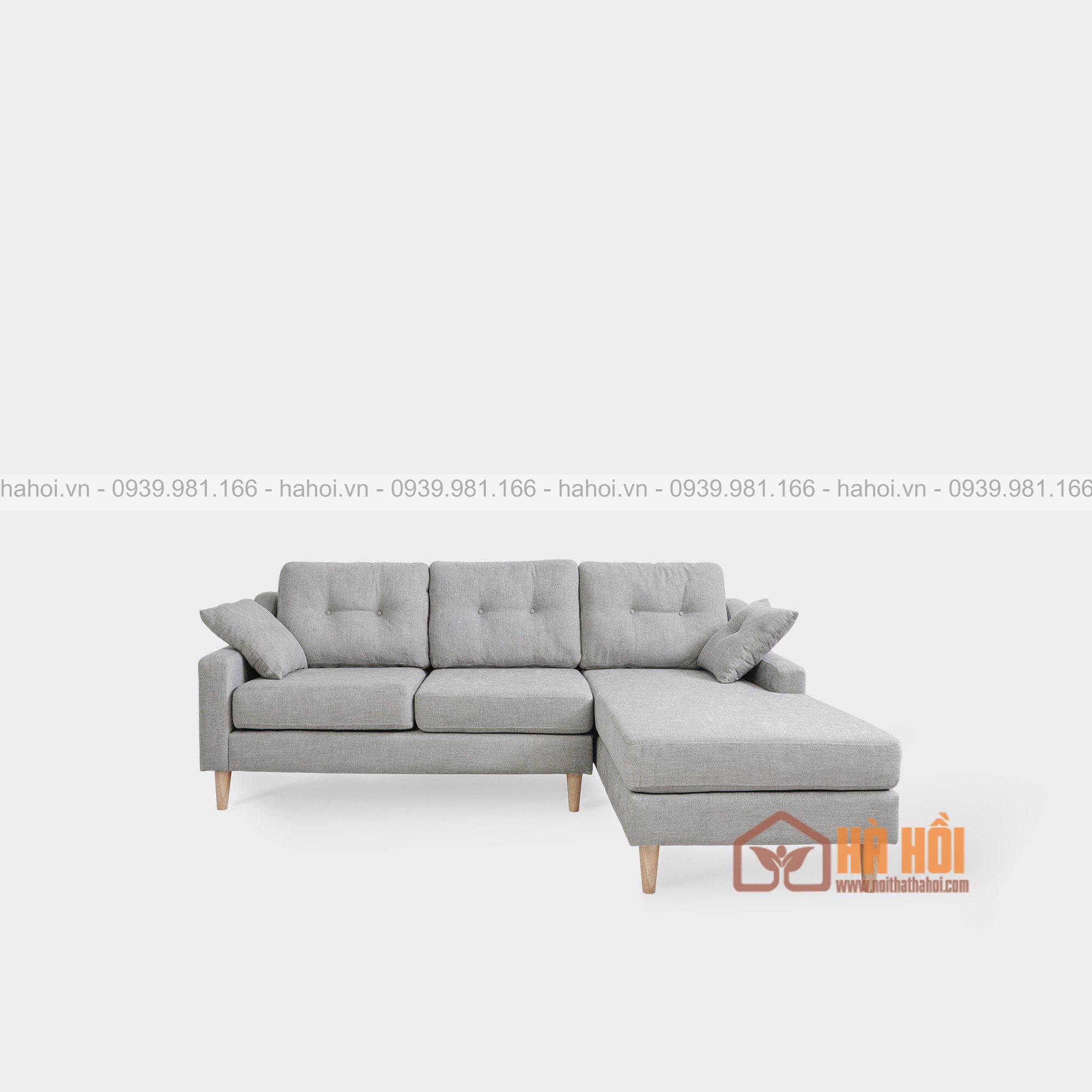 Sofa góc nỉ chữ L – SFG01 - Ảnh 2